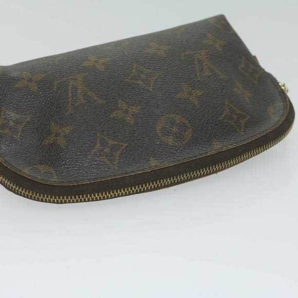 LOUIS VUITTON Monogram Pochette Cosmetic PM Cosmetic Pouch M47515 LV Auth 65180 - Picture 5 of 16